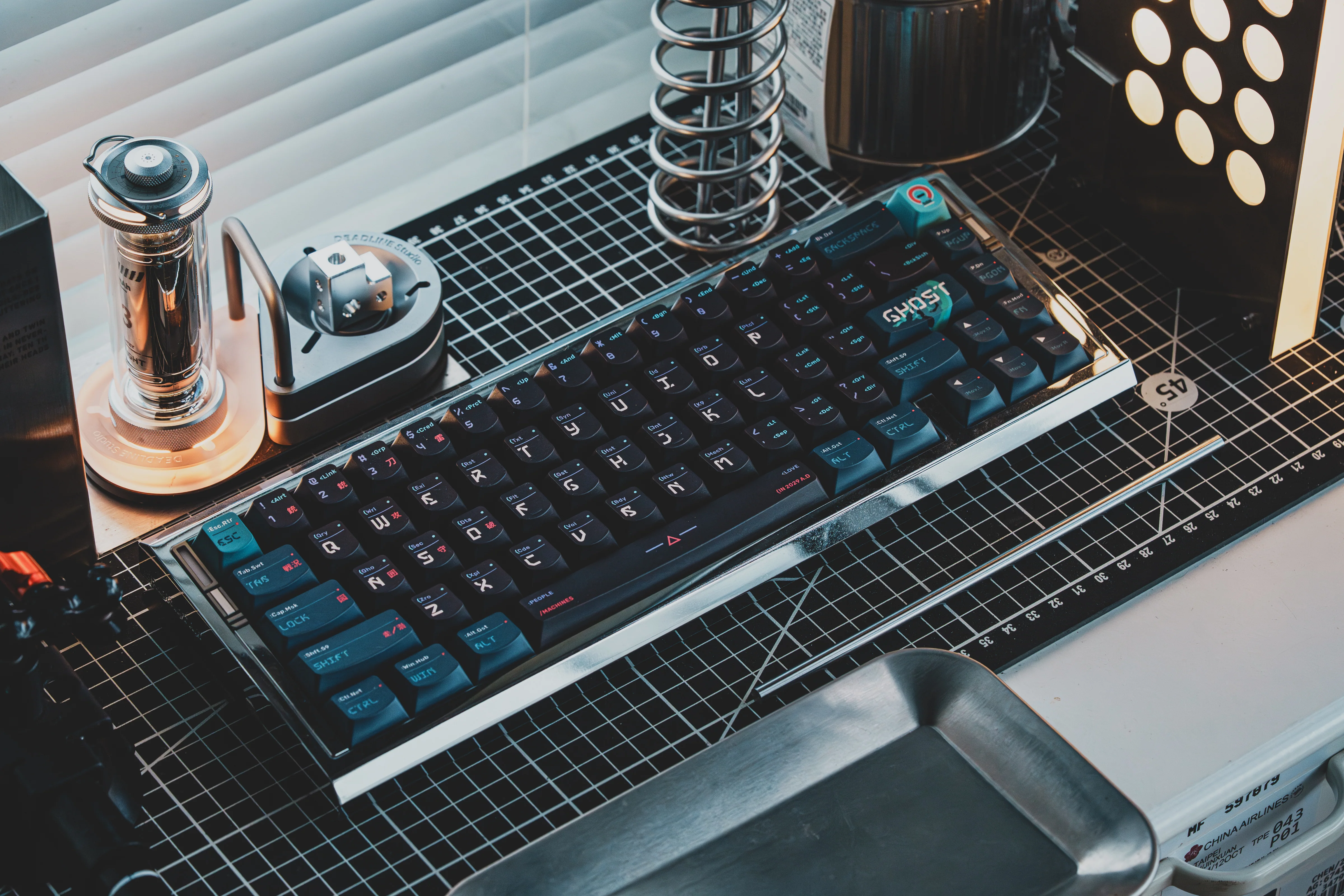 Ghost in the Shell Keycap Set - GHOST (PRE-ORDER) - Image 15