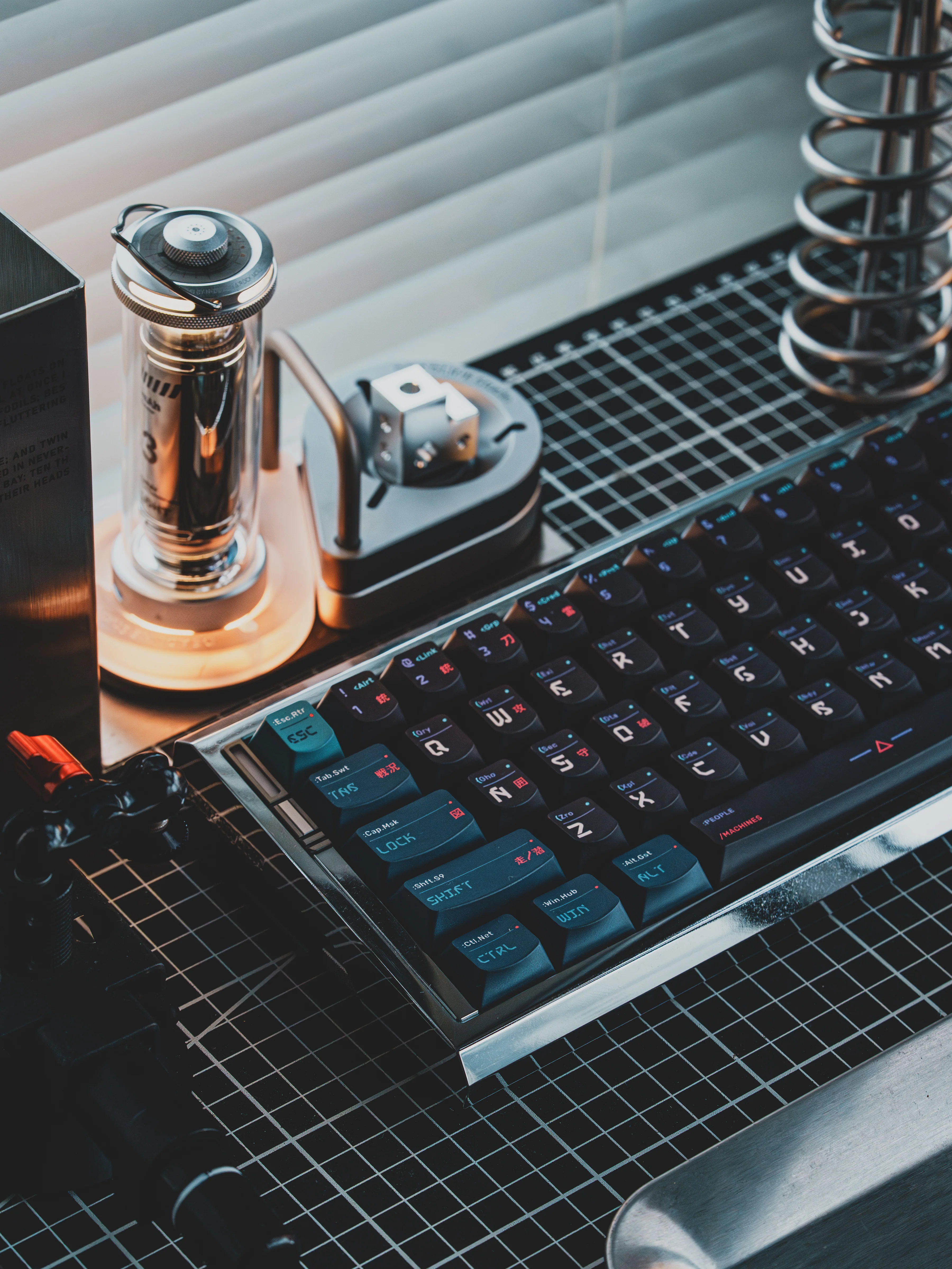 Ghost in the Shell Keycap Set - GHOST (PRE-ORDER) - Image 6