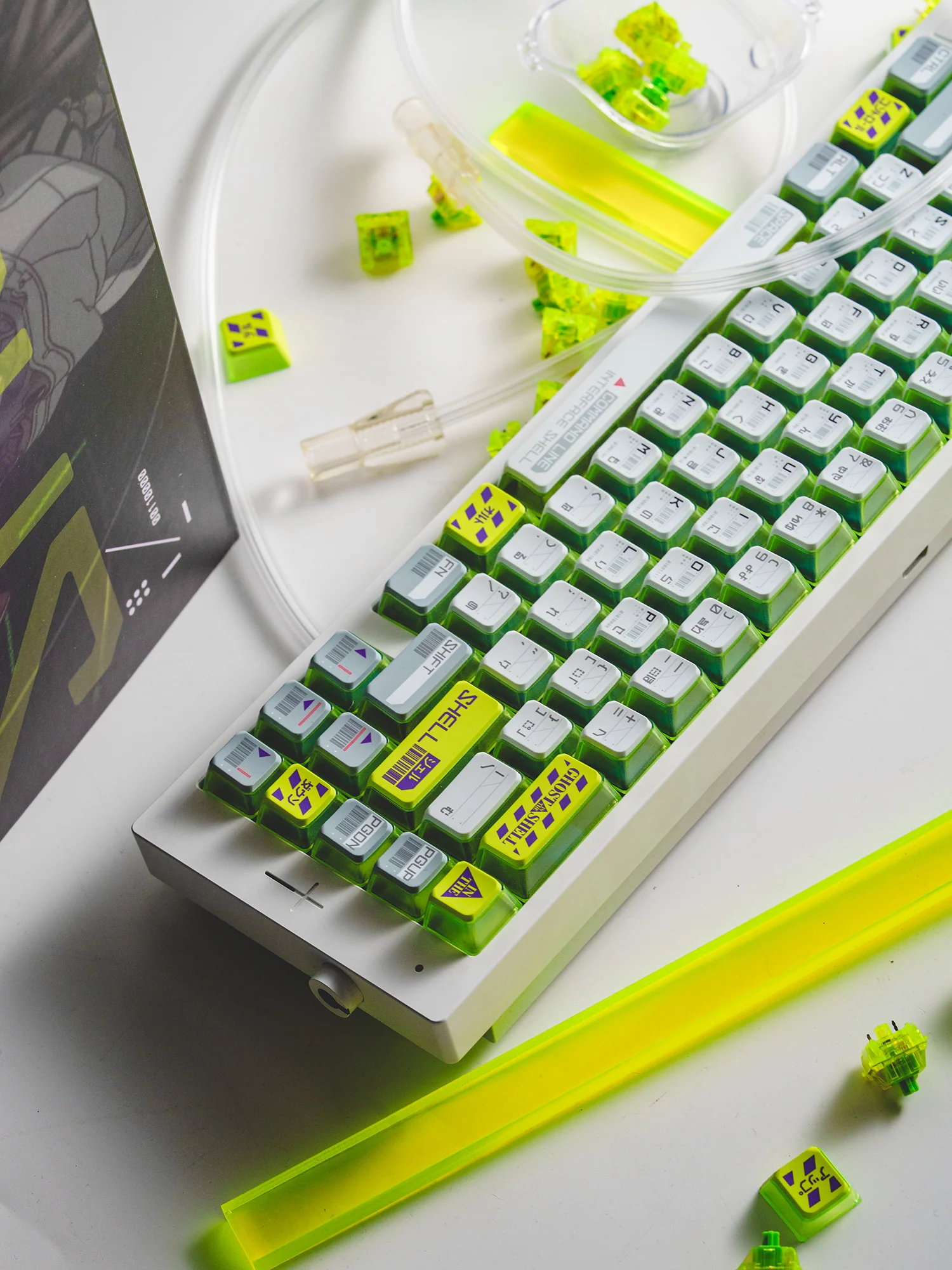 Ghost in the Shell Keycap Set - SHELL (PRE-ORDER) - Image 12