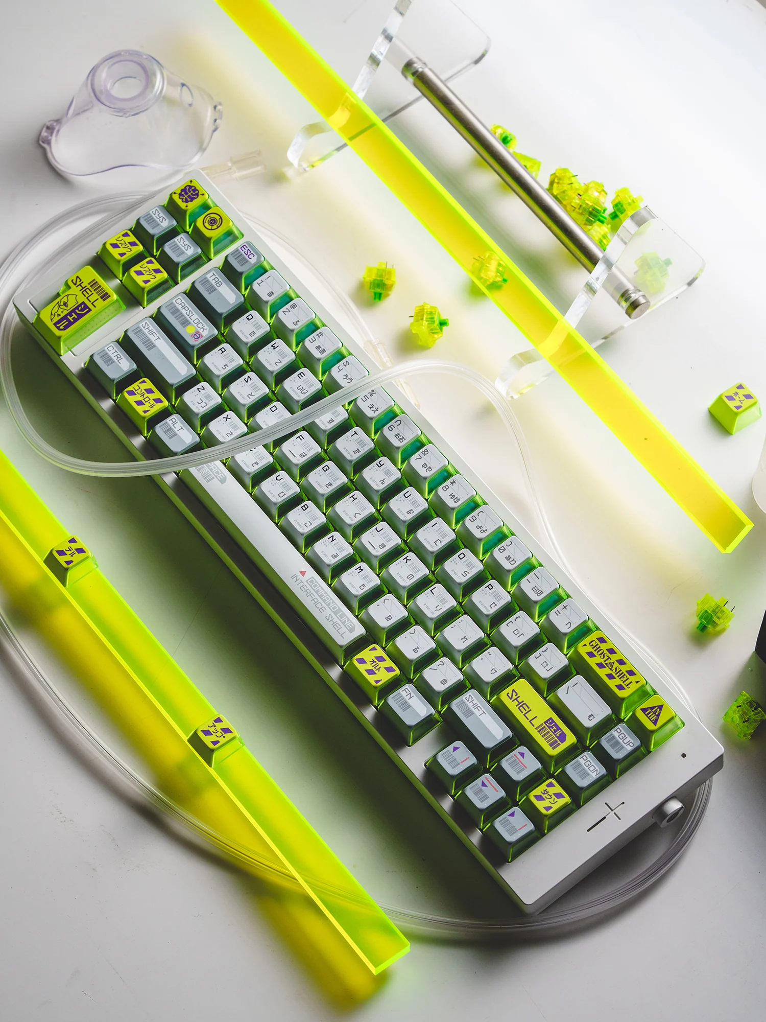 Ghost in the Shell Keycap Set - SHELL (PRE-ORDER) - Image 13