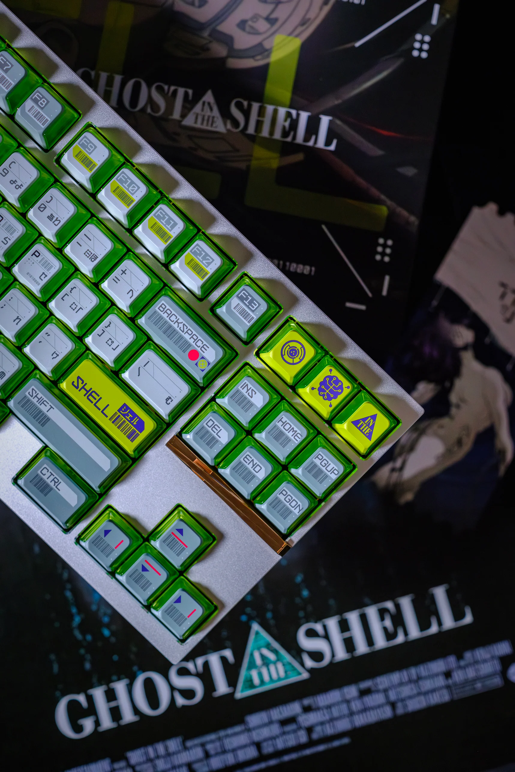 Ghost in the Shell Keycap Set - SHELL (PRE-ORDER) - Image 14