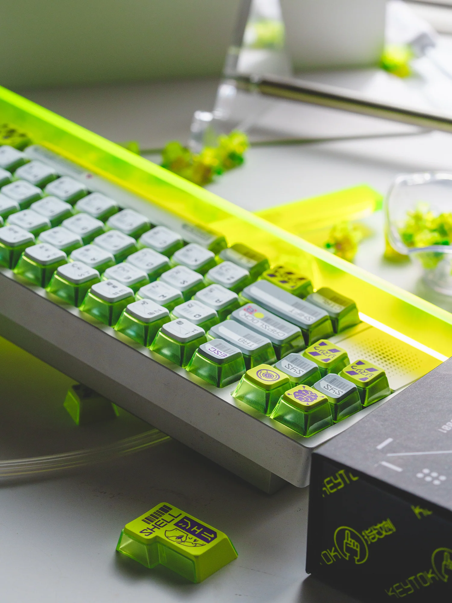 Ghost in the Shell Keycap Set - SHELL (PRE-ORDER) - Image 16