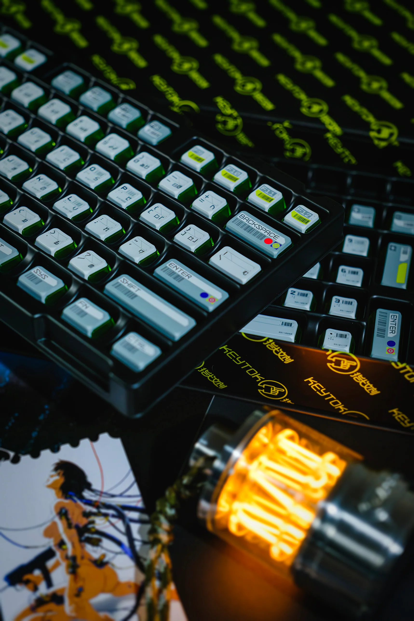 Ghost in the Shell Keycap Set - SHELL (PRE-ORDER) - Image 19