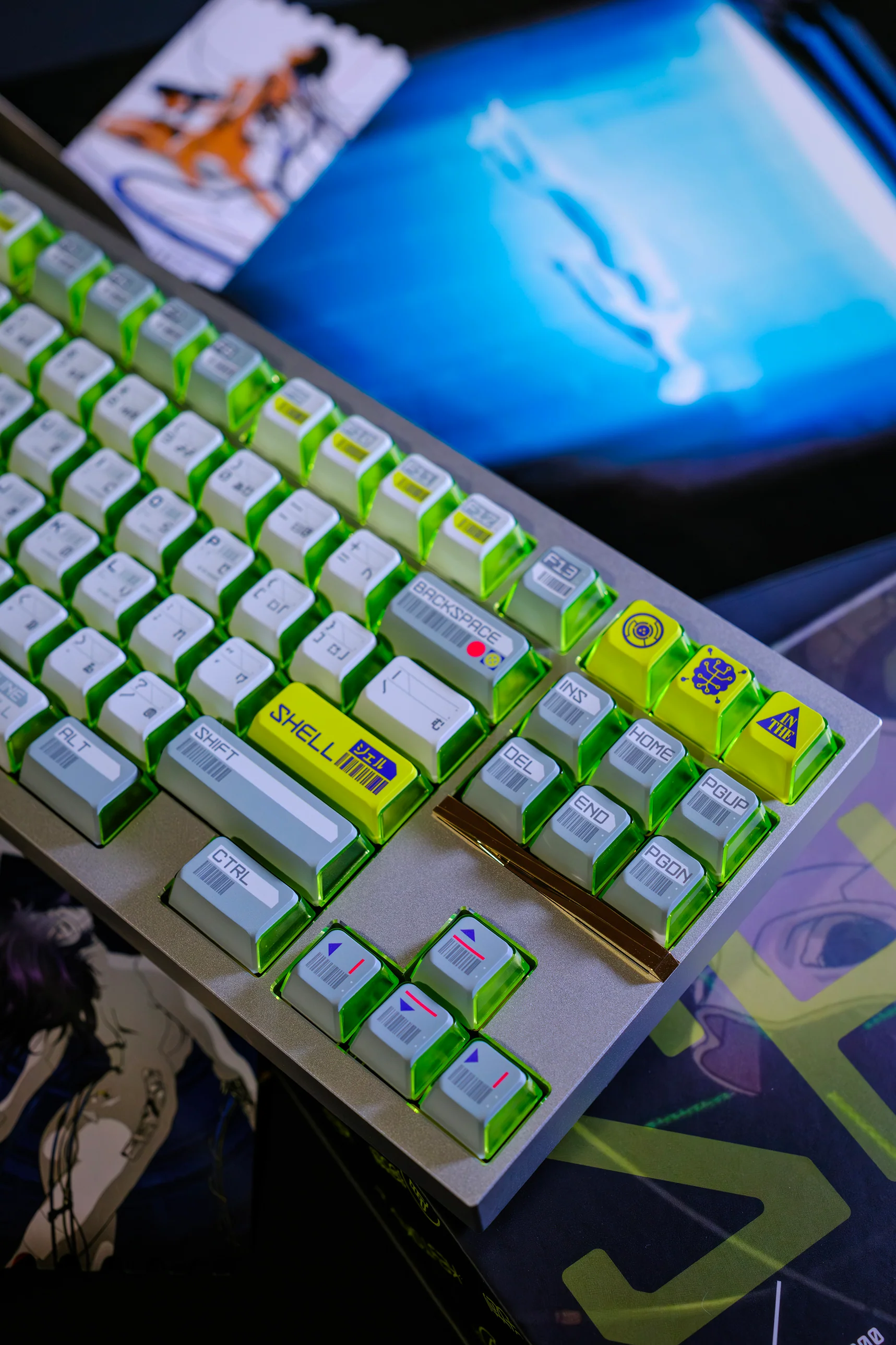 Ghost in the Shell Keycap Set - SHELL (PRE-ORDER) - Image 22