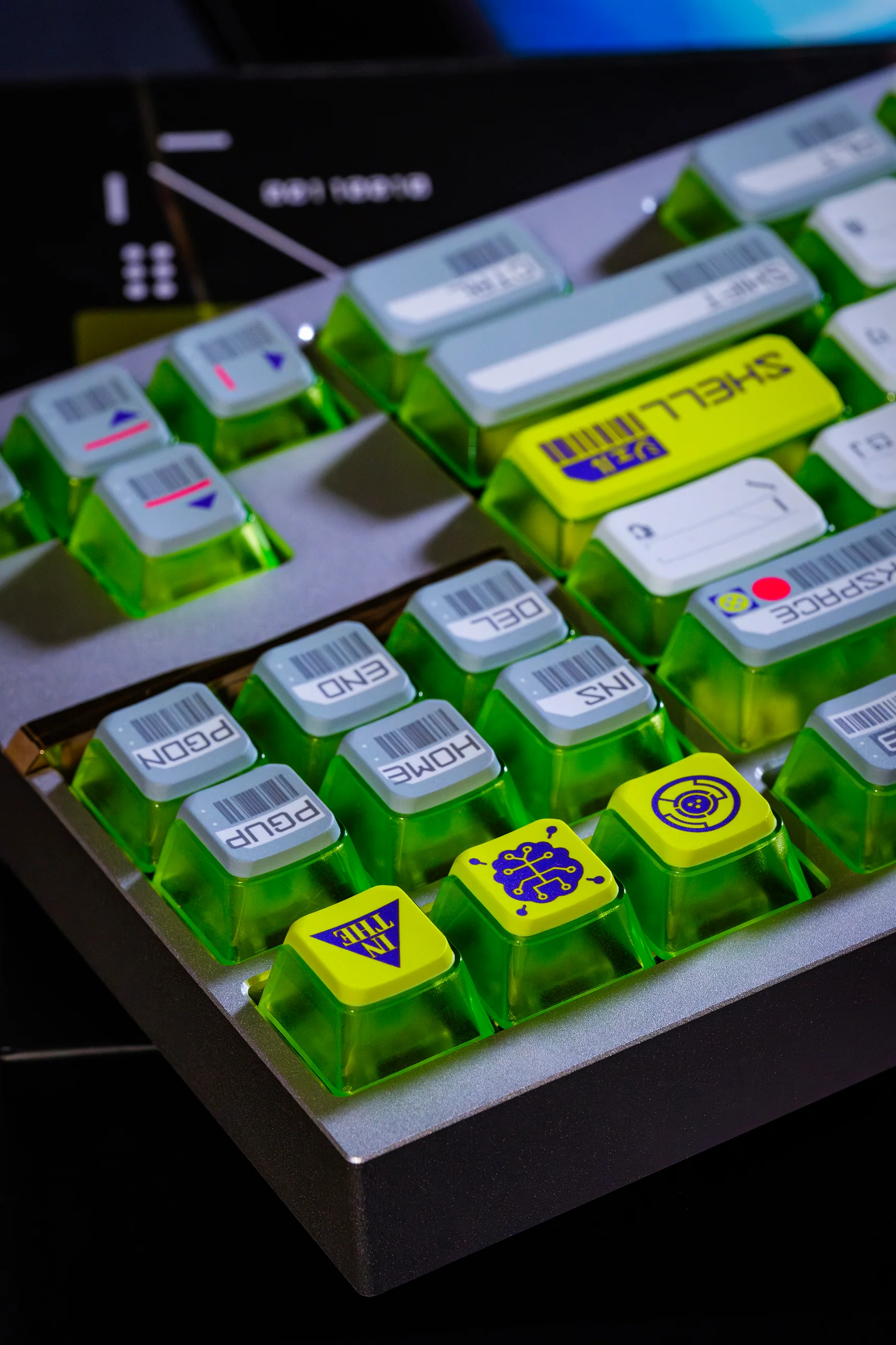 Ghost in the Shell Keycap Set - SHELL (PRE-ORDER) - Image 23