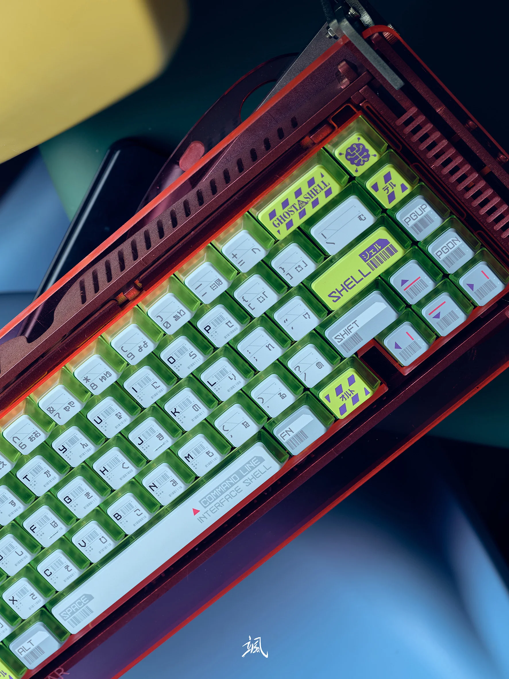 Ghost in the Shell Keycap Set - SHELL (PRE-ORDER) - Image 33