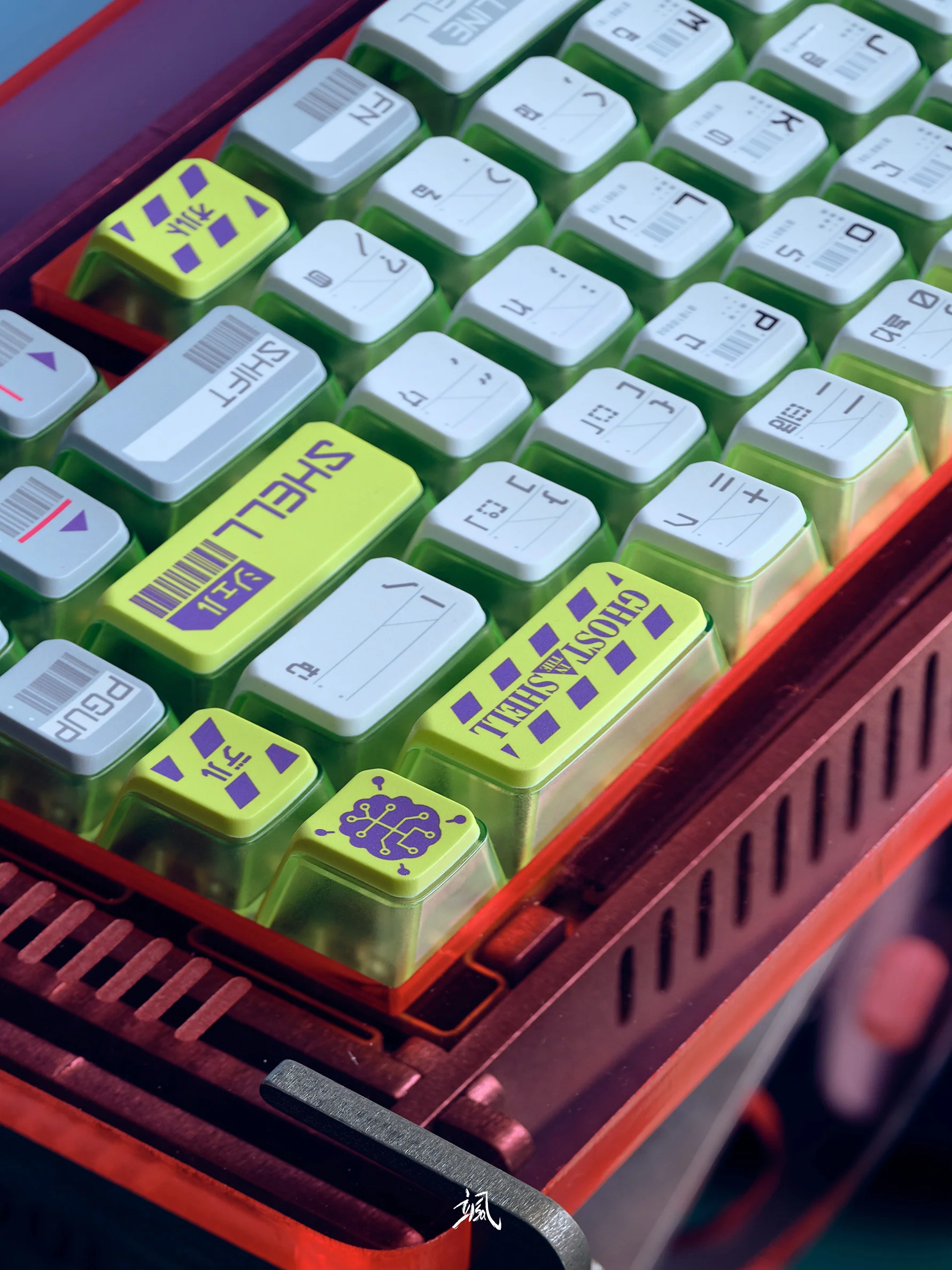 Ghost in the Shell Keycap Set - SHELL (PRE-ORDER) - Image 34