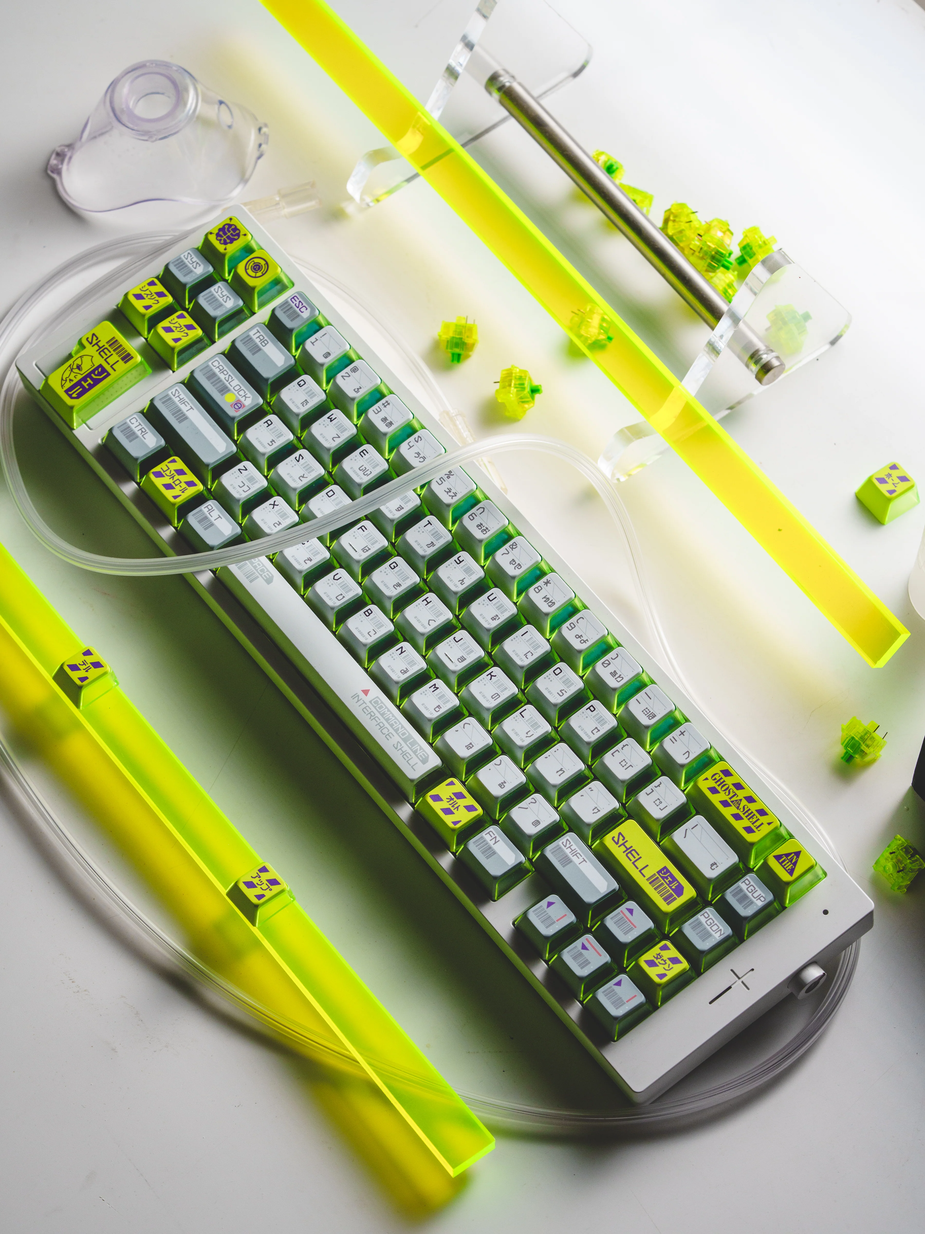Ghost in the Shell Keycap Set - SHELL (PRE-ORDER) - Image 38