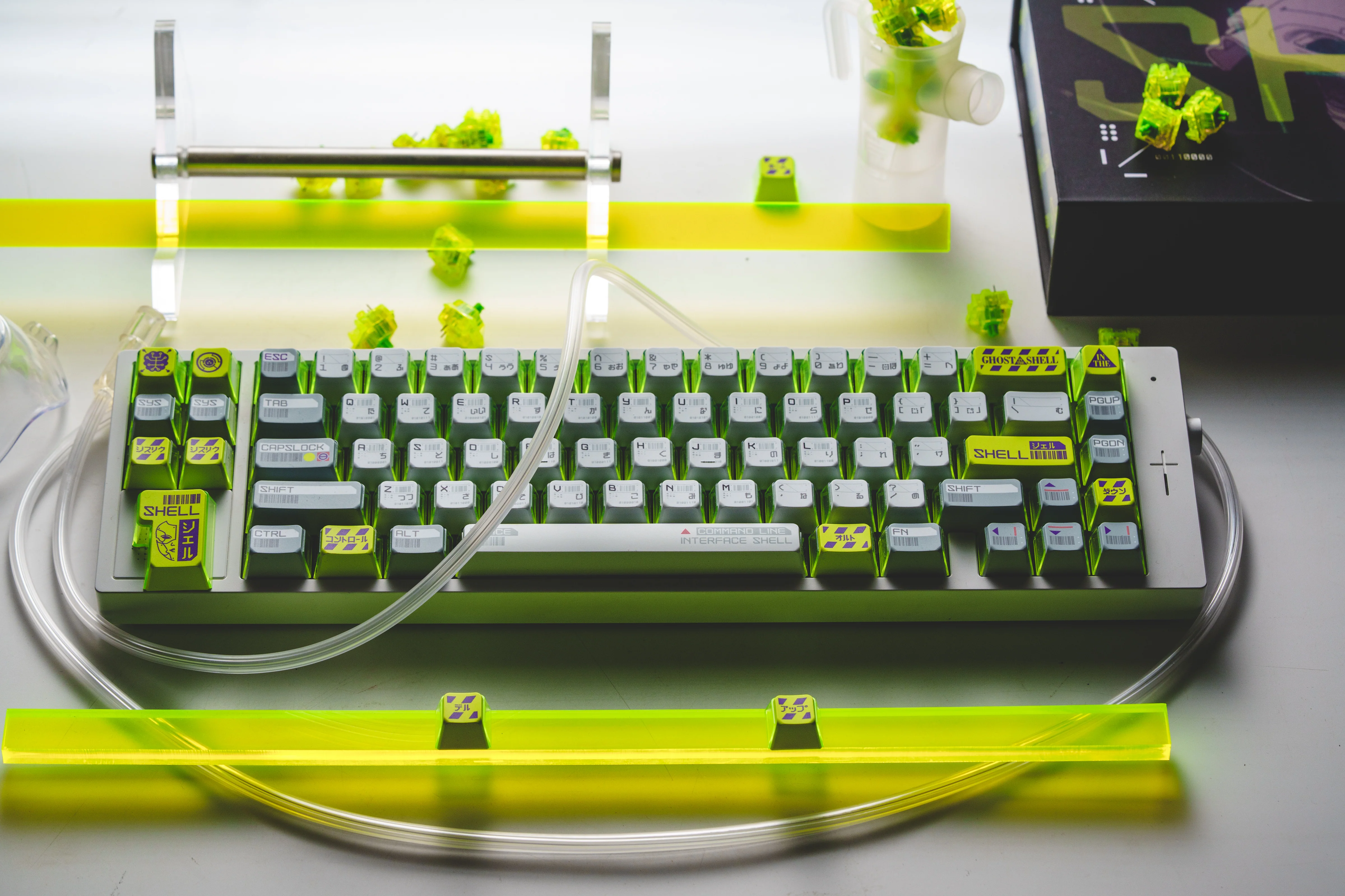Ghost in the Shell Keycap Set - SHELL (PRE-ORDER) - Image 41