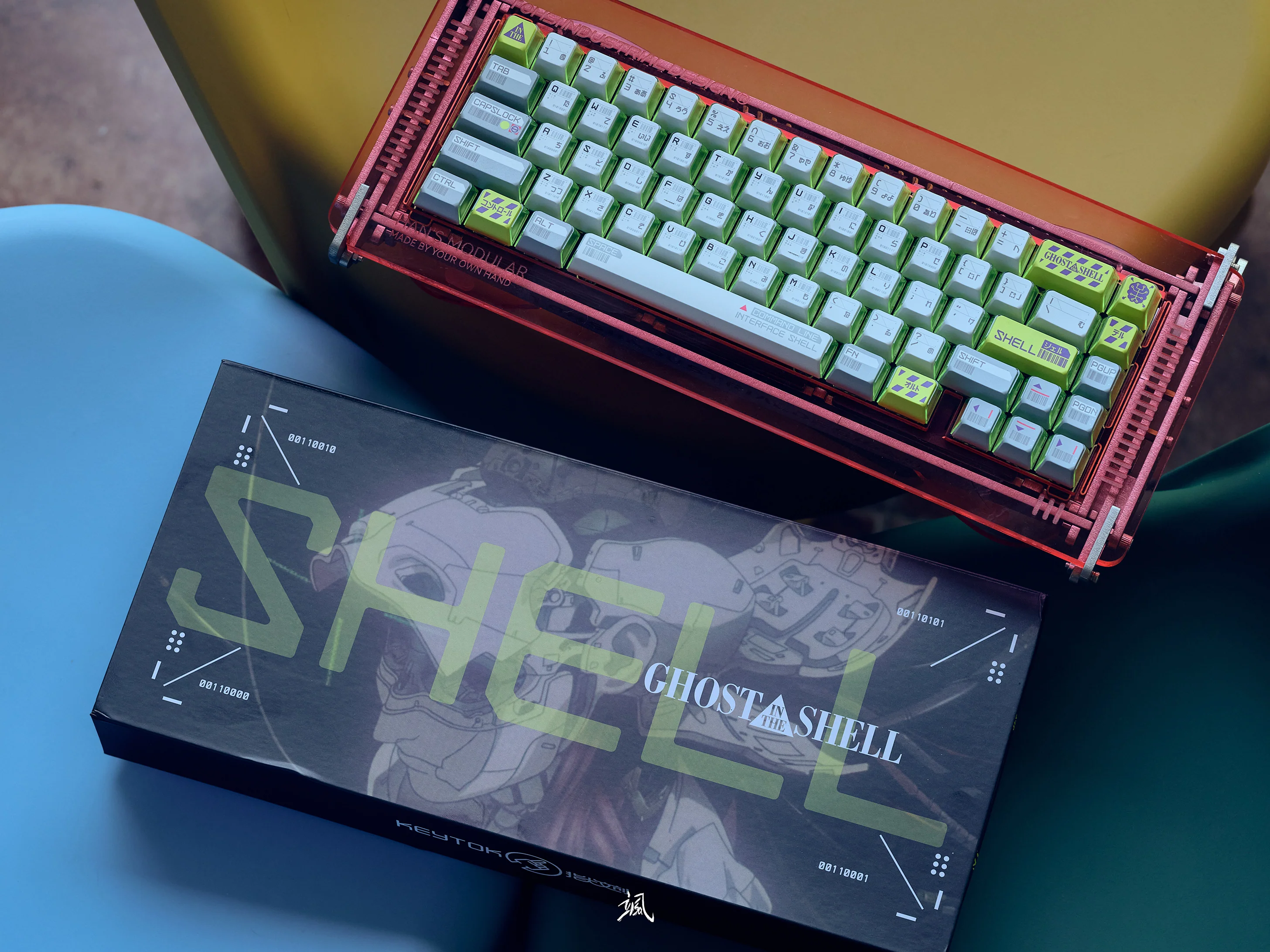 Ghost in the Shell Keycap Set - SHELL (PRE-ORDER) - Image 5