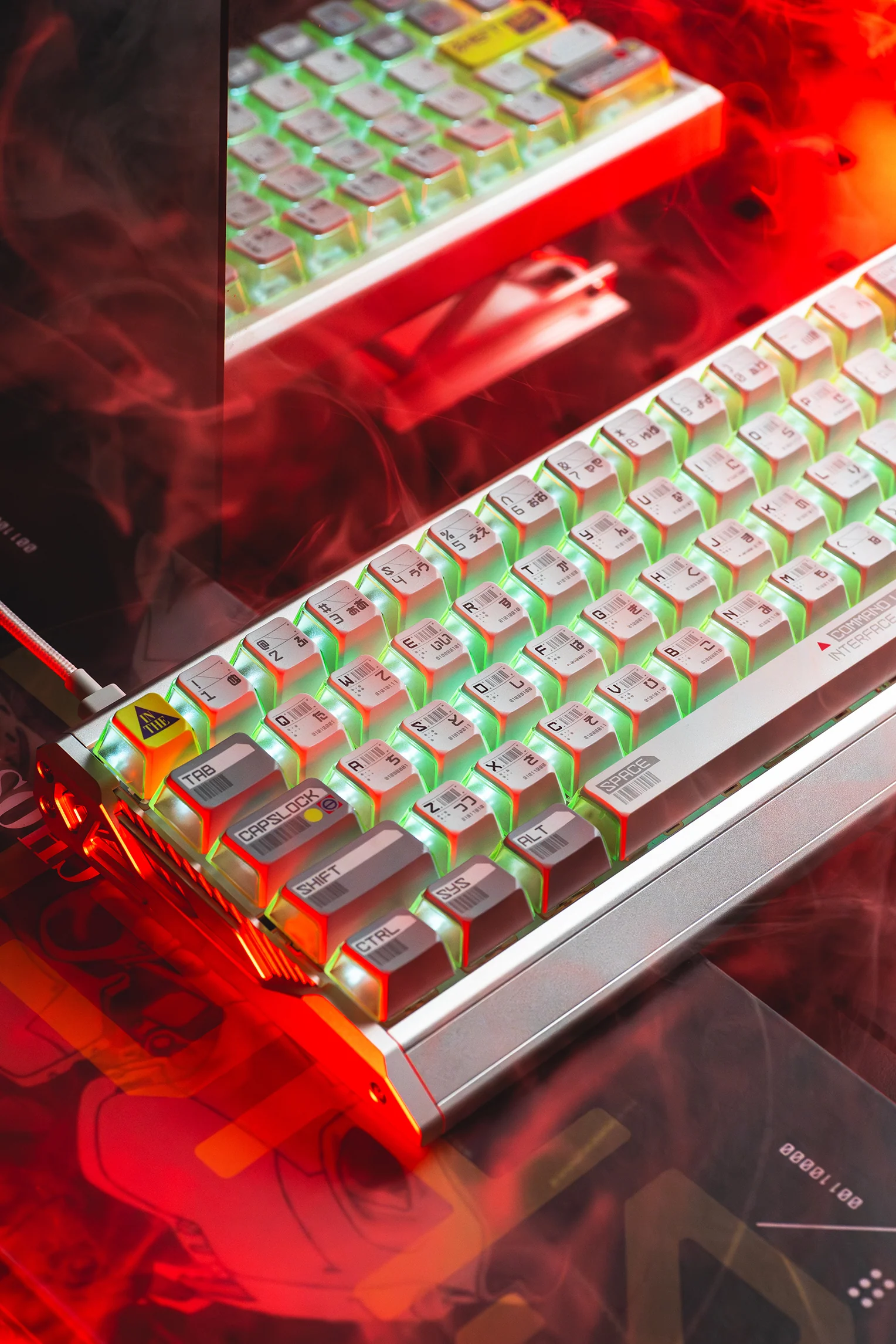 Ghost in the Shell Keycap Set - SHELL (PRE-ORDER) - Image 6