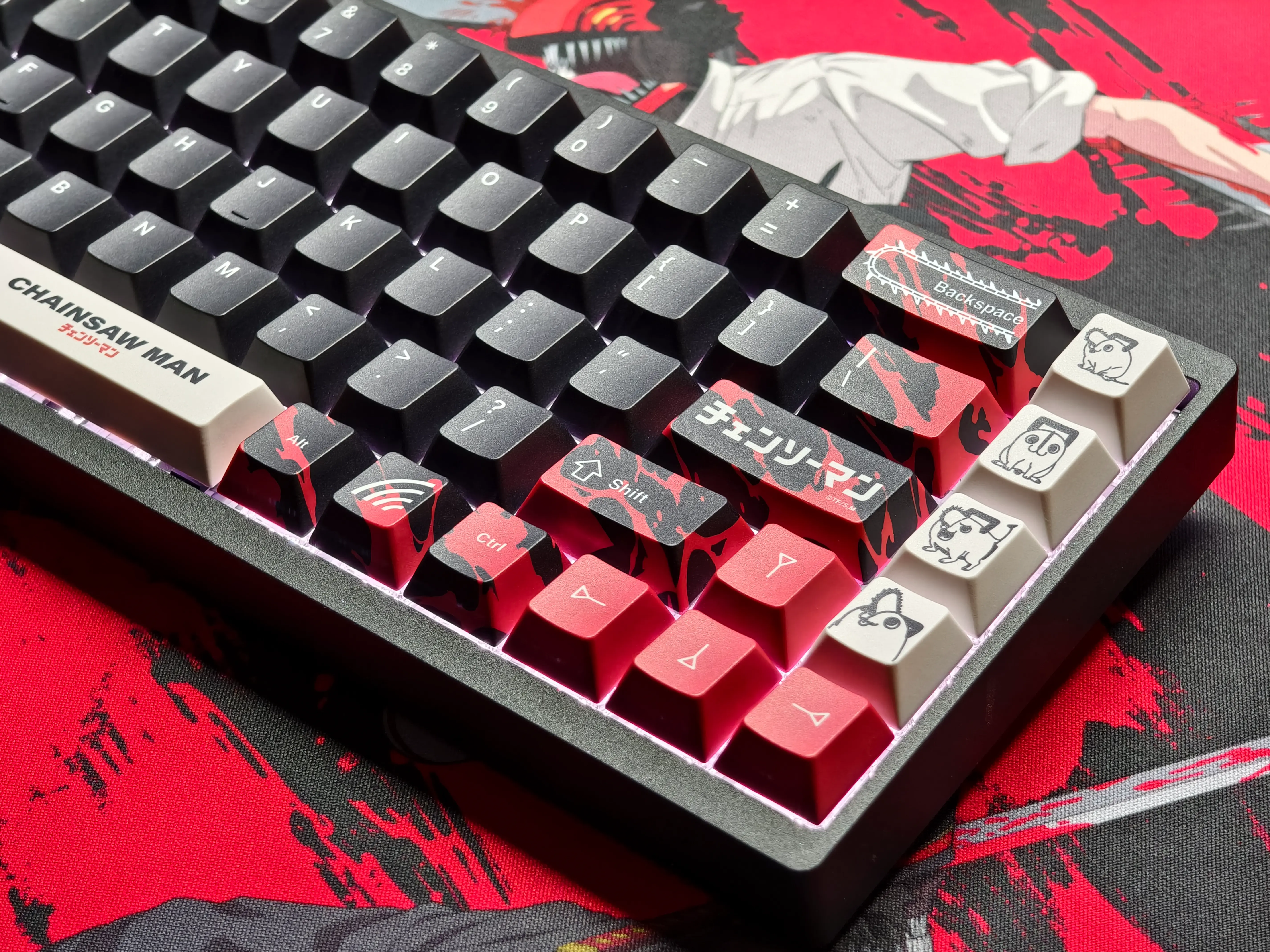 CHAINSAW MAN COLLECTION - TENKO® ARC 65 8K HE Gaming Keyboard - Image 17